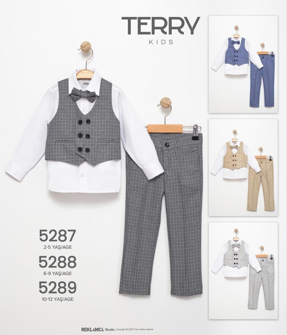 Terry Kids YELEKLİ TAKIM